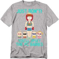 south park camiseta pc babies para hombre