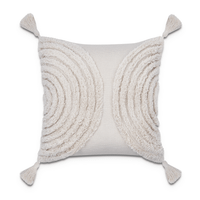 funda de cojin chino crema 45x45 cm