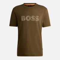 boss orange telogotexture cotton-jersey t-shirt - l