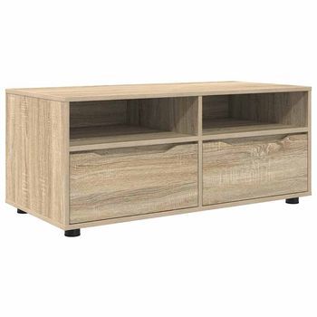 Mueble De Tv | Mueble De Salón | Gabinete De Tv Con Cajón Roble Sonoma 100 X 48 X 43 Cm