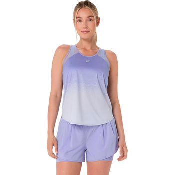 ASICS Road Fade Camiseta de running Mujeres-azul