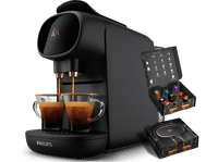 cafetera de capsulas - rphilips rlm901260 lor barista sublime funcion 2 tazas o 1 doble 1450 w 19 bar 080 l sistema antigoteo negro