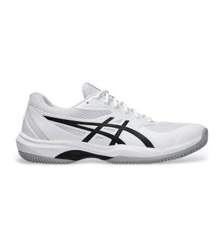 Asics para hombre. 1041A490 Zapatillas Game FF Clay OC blanco (46), Plano, Cordones, Deportivo, Tenis/Padel