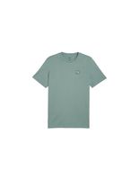 camiseta puma essentials elevated hombre verde