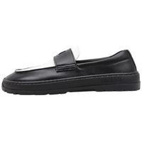 beflamboyant mocasines glow barefoot black white para mujer