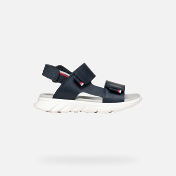 GEOX Sandal Airadyum Niño Azul Marino/rojo