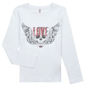 Only Camiseta manga larga KOGTENNA FIT L/S BOX TOP CS para niña