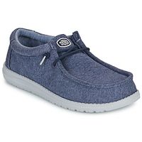 heydude zapatos wally stretch jersey navy para hombre