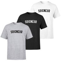 soigneur mens t-shirt - m - black