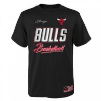 camiseta chicago bulls court track outerstuff - junior alternative