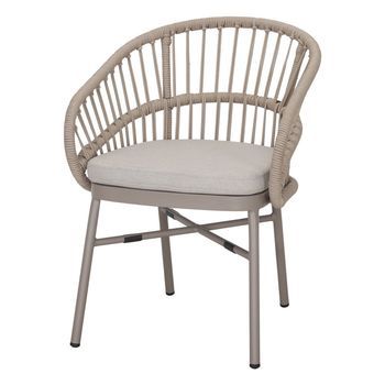 Silla De Cuerda Y Metal Horizon 57x77x66