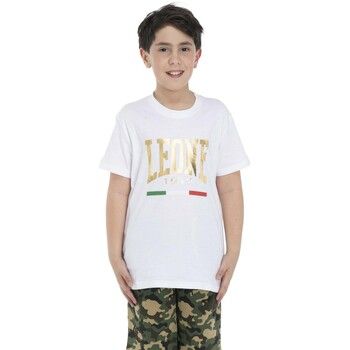 Leone 1947 Camiseta Boy Short Sleeves Italian Gold para niño