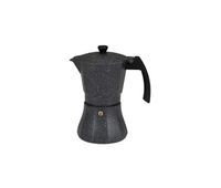 cafetera italiana edm negro aluminio 6 tazas induccion