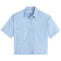 levis blusa camisa levis harlie ss cropped mujer para mujer
