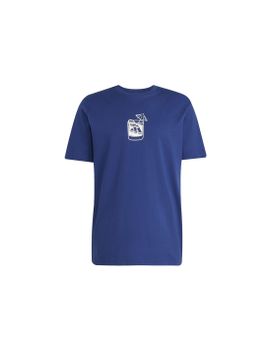 Camiseta adidas Drink Hombre Azul Oscuro