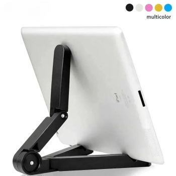Soporte Plegable Multifuncional para Tableta Universal Compatible con iPad Air/Pro, Samsung, Xiaomi, Huawei y Teléfonos, Ángulo Ajustablesoporte para tablet plegable  soporte universal para iPad