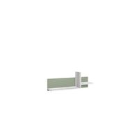 estanteria de colgar mood color blanco y verde - conforama