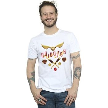 Harry Potter Camiseta Quidditch Golden Snitch para hombre