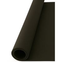 jardin202 - esterilla de ejercicio negro liso - fitness especial para gimnasios  sport premium  sin moteado  125m ancho x 13m largo 4mm de altura  125m ancho x 13m largo 4mm de alturajardin202