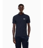 ea7 para hombre 8npf14pjvqz polo pjvqz marino l blanco casual algodon manga corta