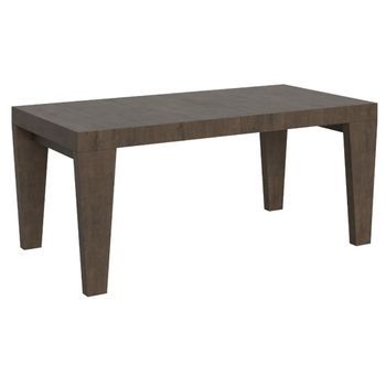 Mesa Extensible En Madera De Nogal Para 6 A 14 Personas L 180 A 284 Cm Kristo
