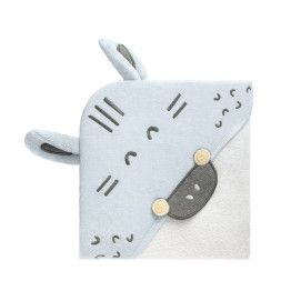 Toalla con capucha 90/90 cm Stripy Friends