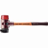 halder simplex maza rellena de goma con pie integrado  de plastico con carcasa de hierro maleable y mango de madera de alta calidad - d60 mm - 3026260