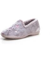 de cabrera - zapatilla casa mujer mod 4505 mont blanc rosa