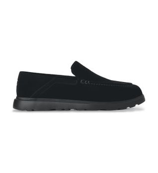 UGG para hombre. 1180472 Mocasines de Piel Shep negro (42), Plano, Ante, Ninguno, Casual
