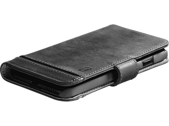 Funda - CellularLine SUPREMECIPH14PRMK, Para Apple iPhone 14 PRO MAX, Trasera, Piel, Negro