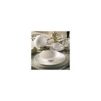 plato de sopa x6 porcelana blanco