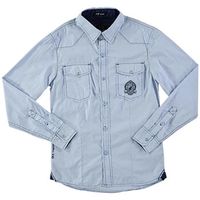 srk camisa manga larga chemise manches longues garcon eclank para nino