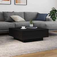 vidaxl roble negro 80 x 80 x 31 cm madera de ingenieria