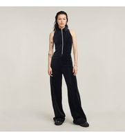g-star para mujer d25740-d428-3873 mono wide leg velvet marino xl casual algodon sin mangas  tirantes