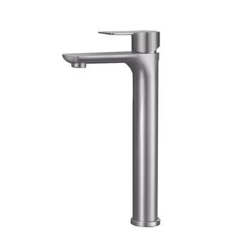 Grifo De Baño De Acero Inoxidable 304 Elegante Y Con Estilo Silver