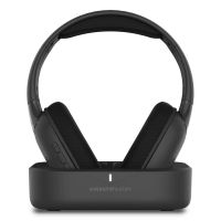 auriculares energy sistem soundreel tv inalambricos bluetooth para tv con base de carga negros
