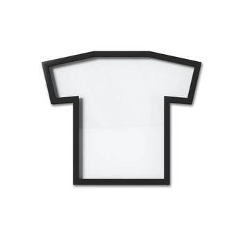 Marco en forma de camiseta