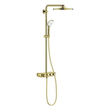 Sistema De Ducha Grohe Euphoria Smartcontrol System 310 Duo Con Termostato Incorporado, Gold, 26507gl0