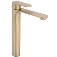 grifo de lavabo rea drop brush gold high