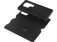 funda movil - isy isc-3150 para samsung galaxy s25 ultra abatible negro