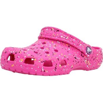 Crocs Zuecos Classic Paint Splatt para niña