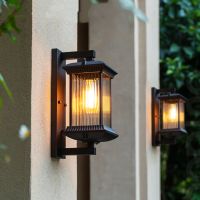 luz de pared para pasillo jardin al aire libre patio pared exterior pasillo balcon luz moderna nueva luz de pared para puerta de villa china