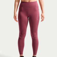 nike swift  mallas para correr mujeres - malva plateado