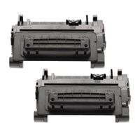 compatible twin pack hp 90x black high capacity toner cartridges 2 pack