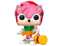 figura funko pop - games sonic the hedgehog amy rose 10 cm vinilo