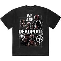 marvel camiseta deadpool we are deadpool para mujer