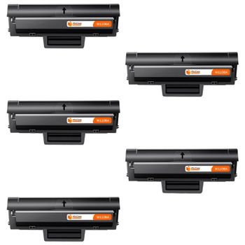 Pccom Essential HP 106A/W1106A Tóner Compatible Negro Pack 5