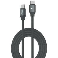 pccom essential cable usb-c a usb-c 100w high power e-marker chip 2m