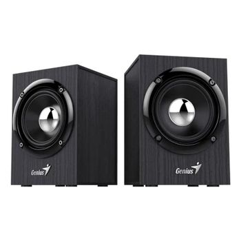 Altavoces Genius SP-HF385BT 2.0 inalámbricos y alámbricos 4W con Bluetooth 5.0