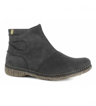 El Naturalista para mujer. 2N9171010005_001 Botines de piel N917 Angkor negro (38), 1 a 3cm, Cremallera, Casual, Gris